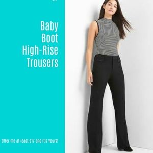 GAP Pants - NWT Gap High Rise Baby Boot (3 for $30) (X72) GAP Pants - NWT Gap High Rise Baby Boot (3 for $30) (X72)
